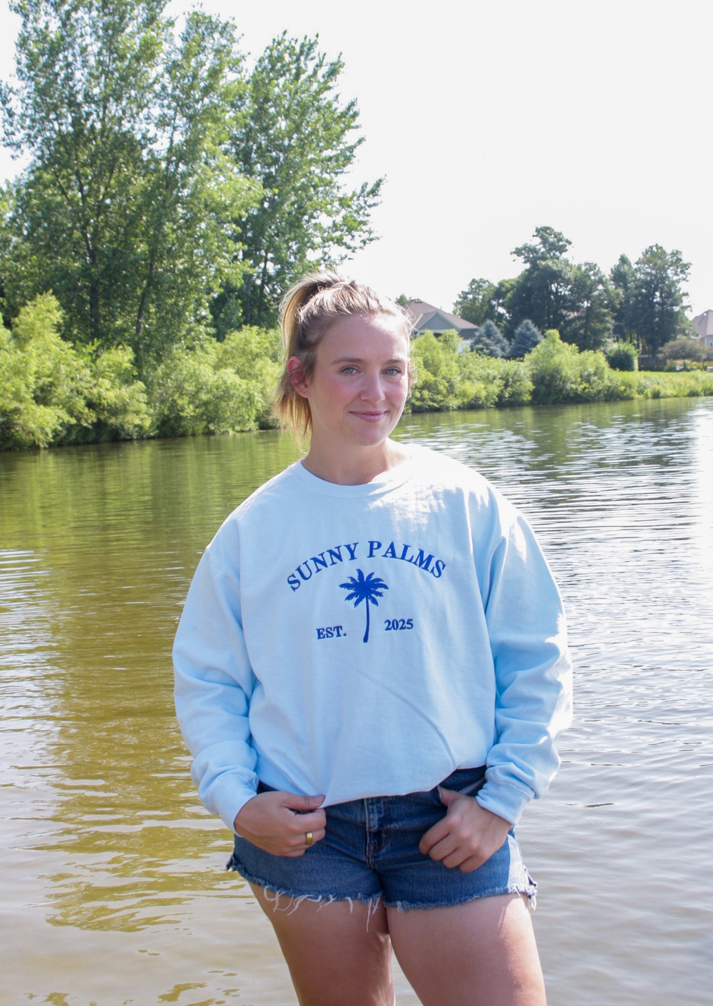 Palm Crewneck