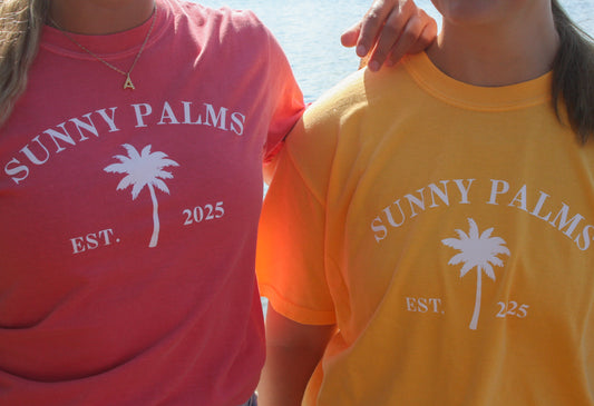 Palm Tee - Citrus