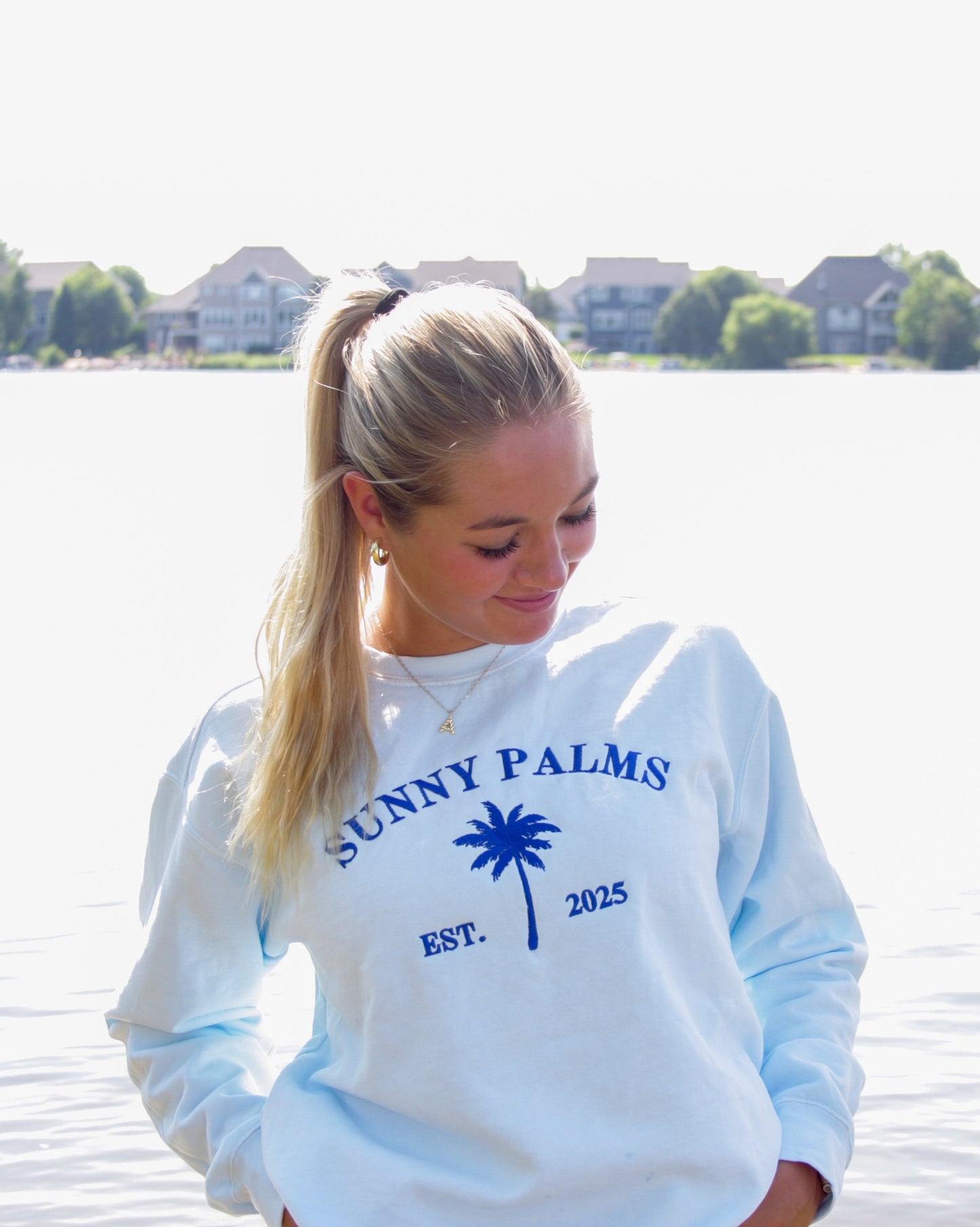Palm Crewneck